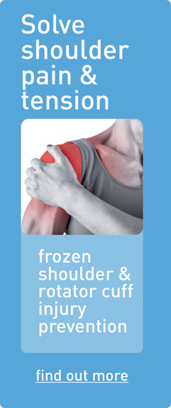 Solve shoulder pain & tension